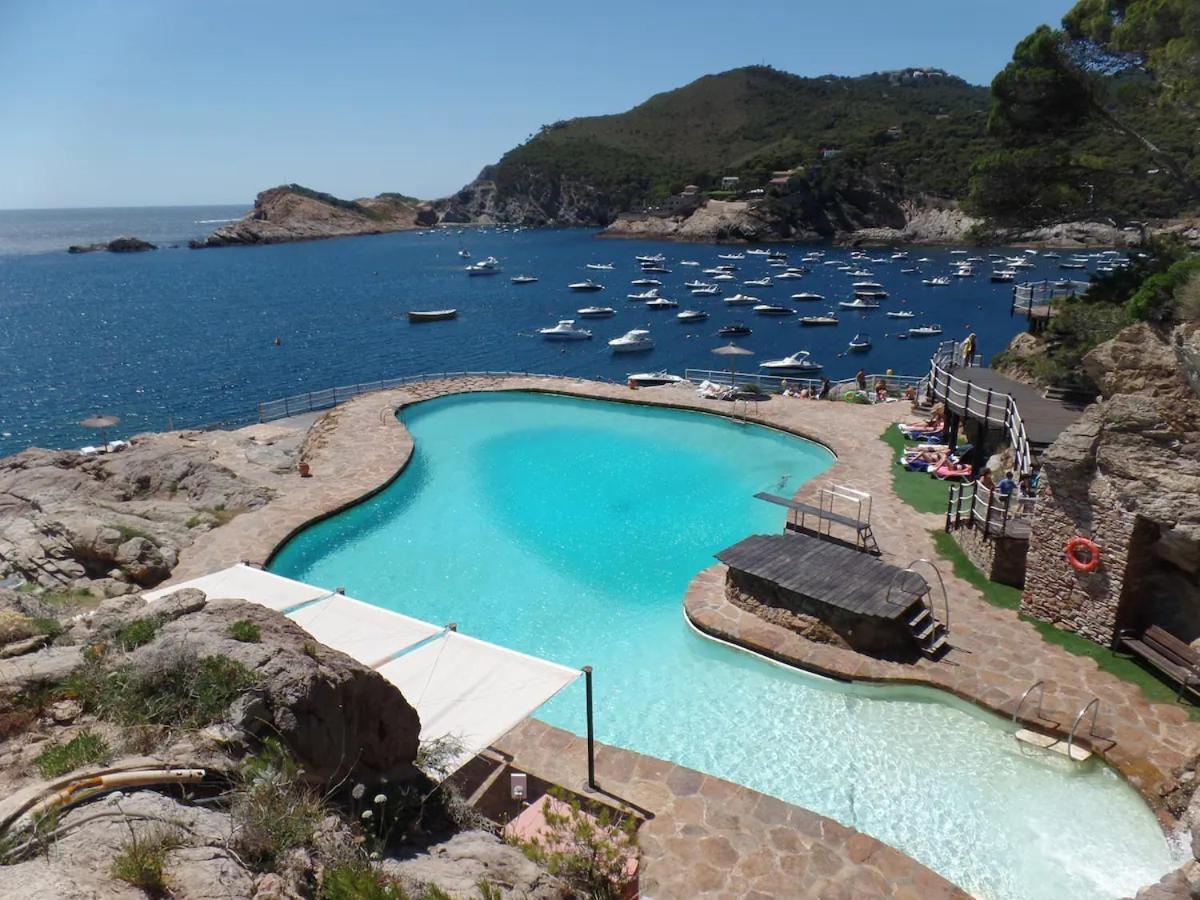 Cap Sa Sal Begur Primera Linea De Mar Con Terraza Exteriér fotografie